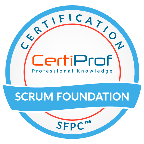 Scrum Foundation Professional Certification badge