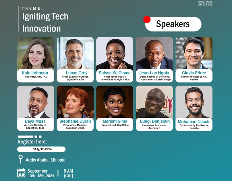Preview of Igniting Tech Innovation speaker flyer