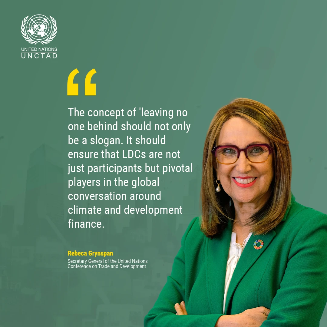 Preview of UNCTAD Secretary-General quote design